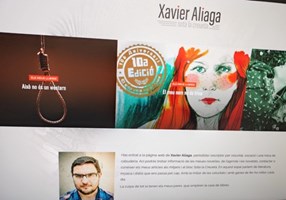 Xatcom - Agencia digital Valencia Project - Website op maat voor Xavier Aliaga