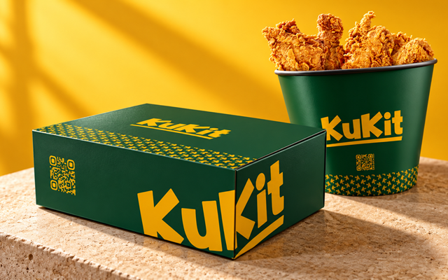 Abcon Branding Project - Kukit, branding en verpakkingen voor fastfood