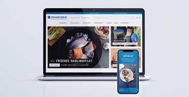 4eck Media | Webdesign & SEO/GEO Project - Ontwerp en ontwikkeling van de online shop Fischkaufhaus.de