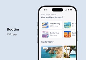 Webake Design Project - Boatim iOS-app