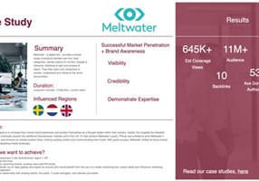PRLab Project - Casestudy voor Meltwater