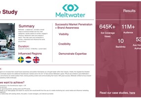PRLab Project - Casestudy voor Meltwater