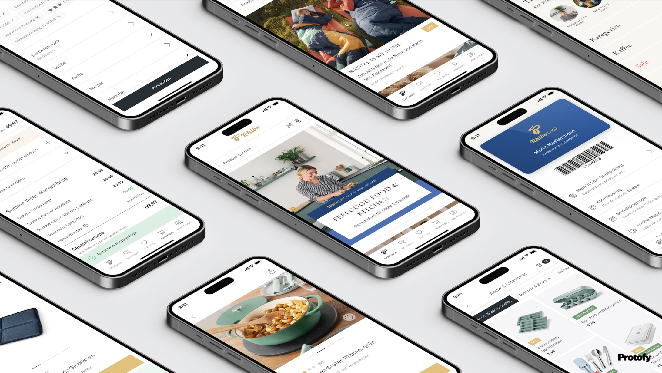 Protofy GmbH & Co. KG Project - Rebuild van de mobiele app