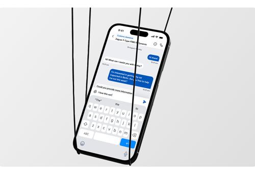 Mobiele app voor autodiensten