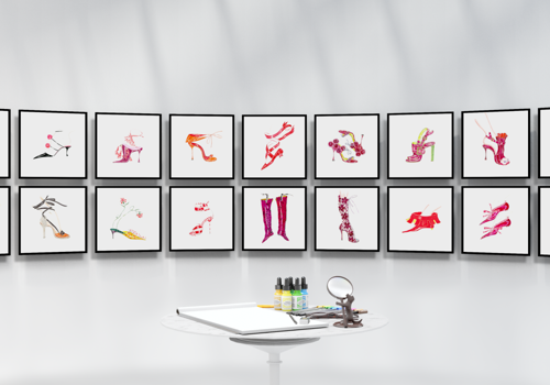 Rōnin Amsterdam Project - Manolo Blahnik-tentoonstelling, Een nieuwe manier van lopen