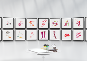 Rōnin Amsterdam Project - Manolo Blahnik-tentoonstelling, Een nieuwe manier van lopen