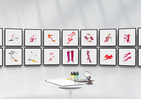 Rōnin Amsterdam Project - Manolo Blahnik-tentoonstelling, Een nieuwe manier van lopen