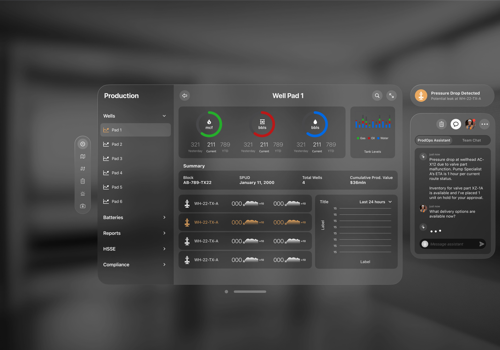 Daito Design Project - Wellsite-productie met ruimtelijke computing