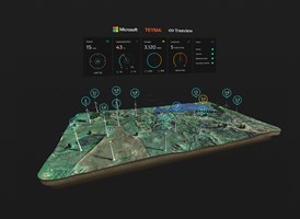 Treeview Project - Mixed reality digitale tweeling datavisualisatie