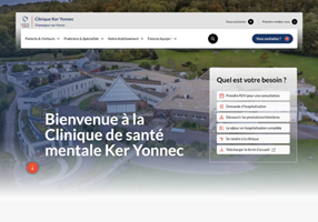 Dropteam Project - Vivalto Santé: Industriële Drupal-multisitebasis
