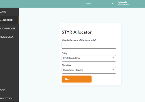 Bytecode Digital Agency B.V. Project - Moderne functie-indeling