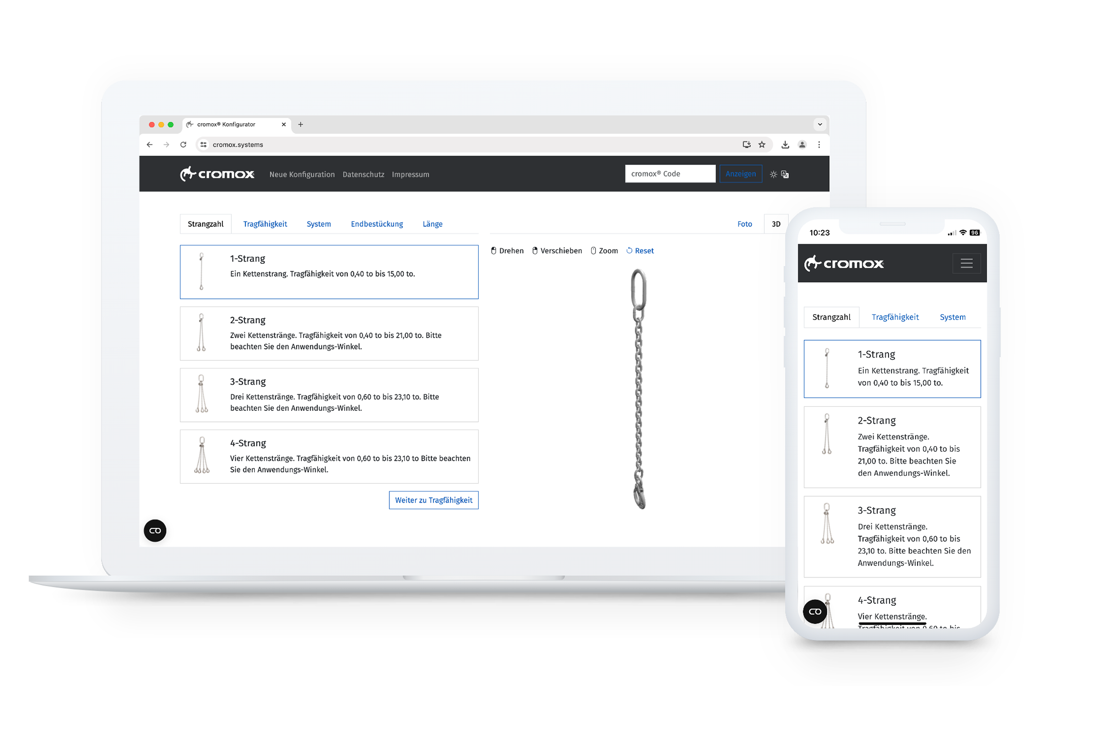 operun Digital Solutions Project - cromox-configurator