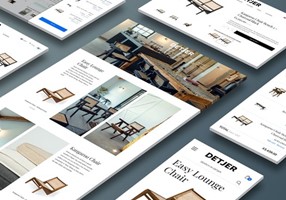WHITE Digital Agency Project - B2B & B2C webwinkel - DETJER