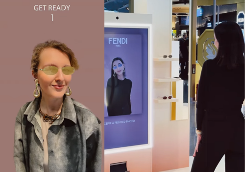 loook.ai Project - Fendi - AR Mirror for Travel Retail