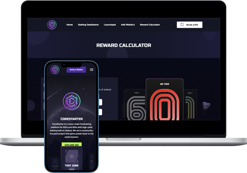 FewerClicks Labs Project - Multichain IDO-lanceringsplatform