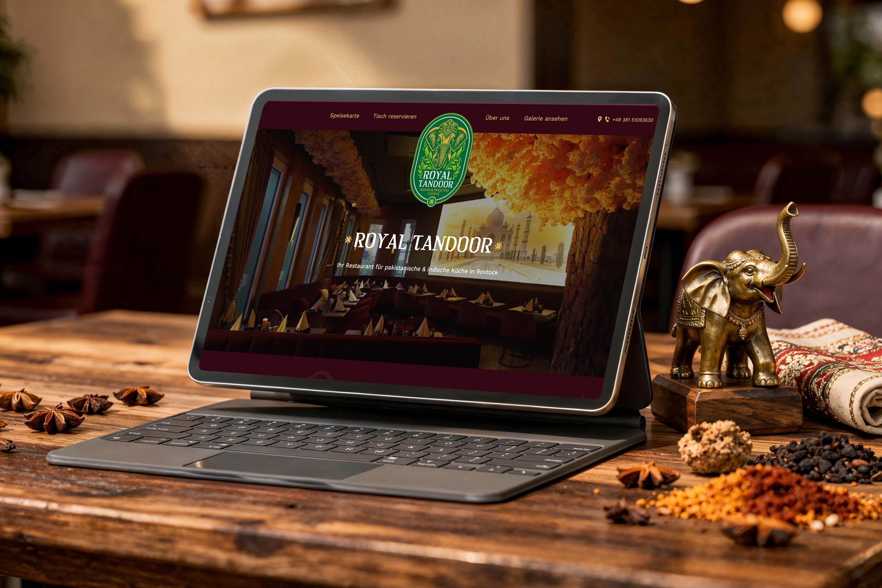 4eck Media | Webdesign & SEO/GEO Project - Webdesign: Restaurantwebsite met plek 1 bij Google