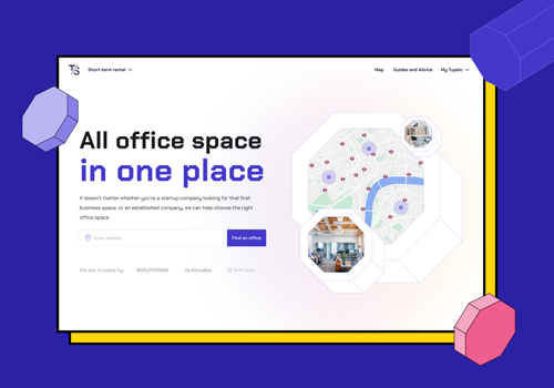 Tupelo Spaces | Website-ontwerp