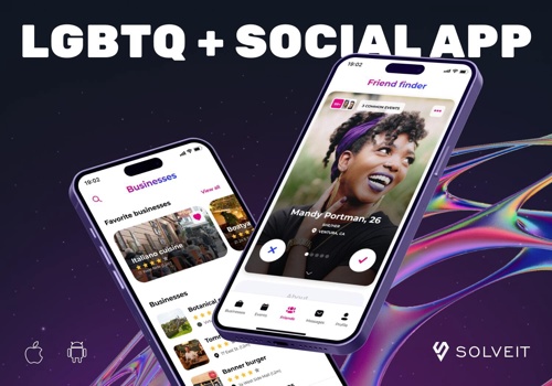LGBTQ+ social media-app