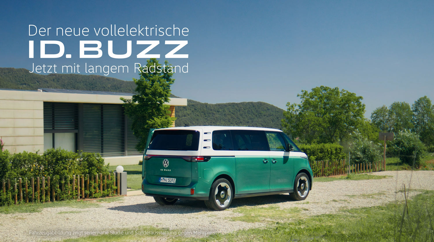 Trey GmbH Project - Volkswagen ID Buzz LWB lanceringvideo's