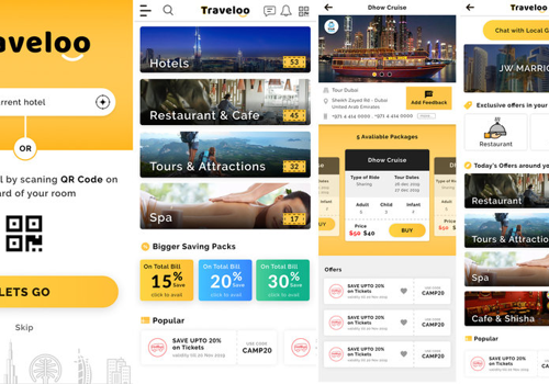 UIUXDen Project - Traveloo - reisapp
