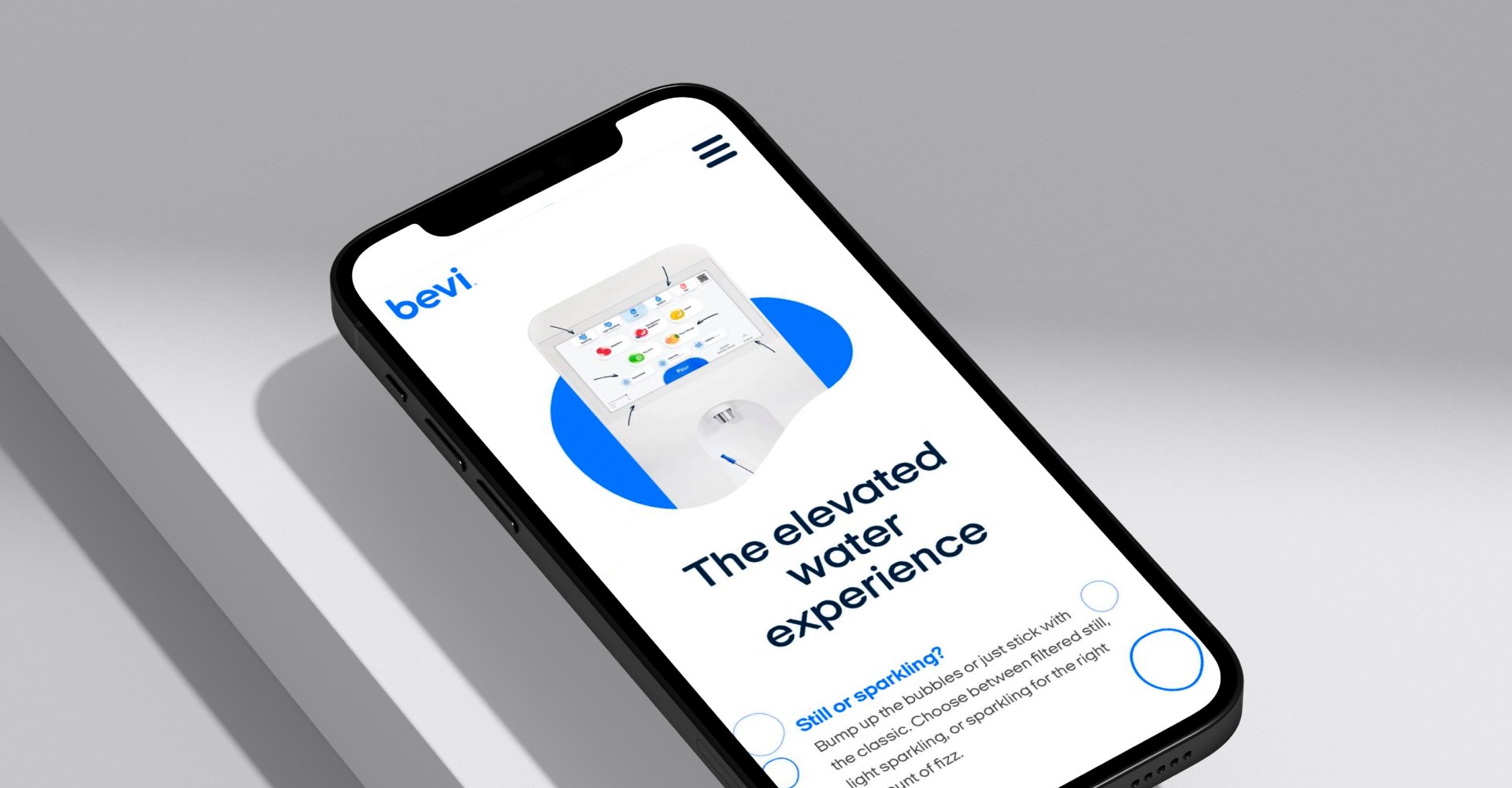 Vention Project - Bevi: Website-herinrichting en app-ontwikkeling