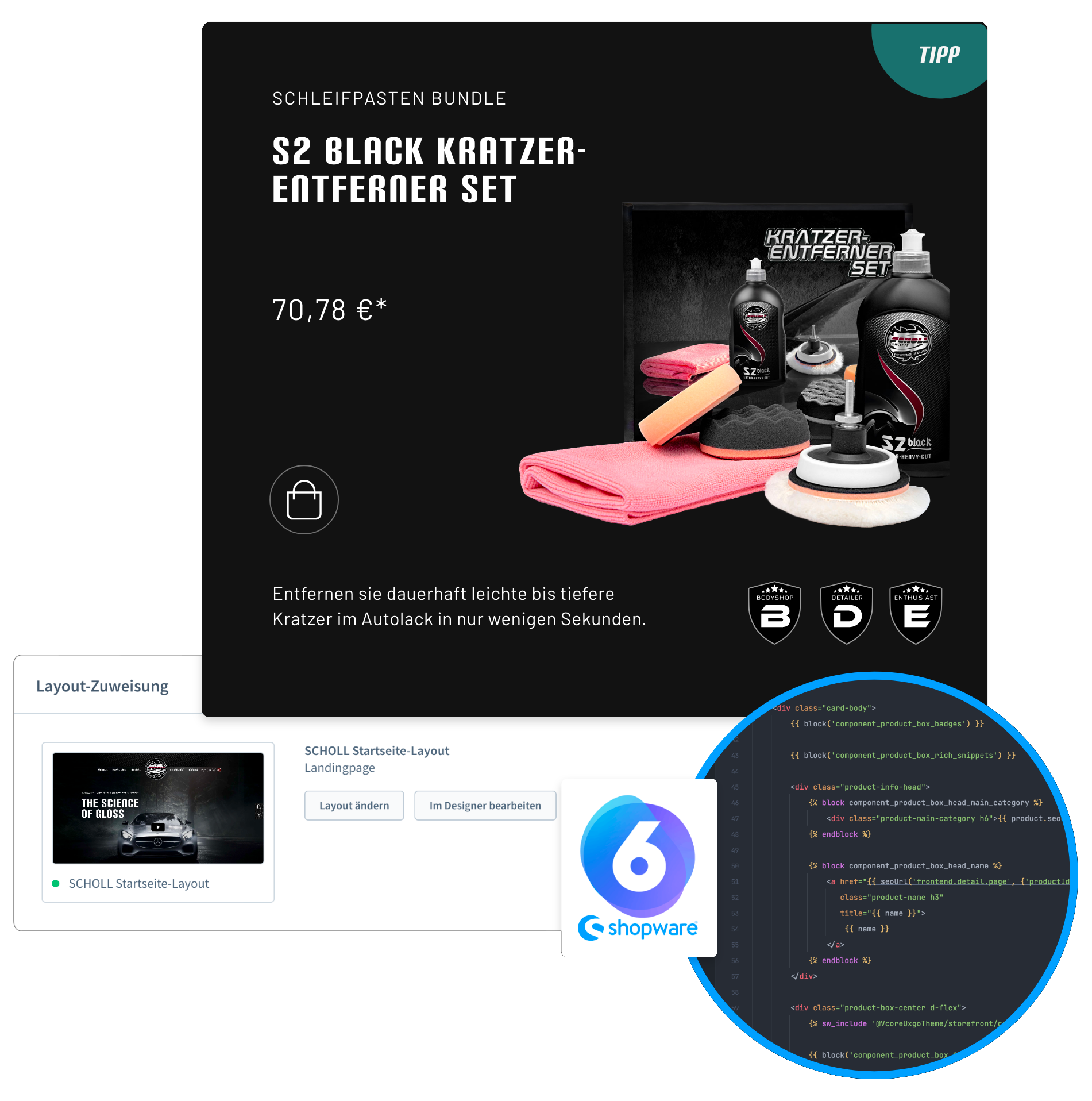 VI BRAND STUDIOS GmbH Project - Onlinewinkel met Shopware 6 voor B2B & B2C