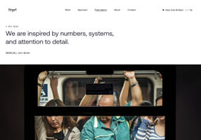 Incentro Project - Moderne, professionele website voor ftrprf