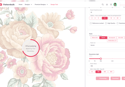 GreatoDeal Project - Door AI aangedreven platform voor textielontwerp & patronen