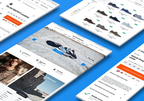 WHITE Digital Agency Project - B2C-webwinkel - Shoes by Boudewijns