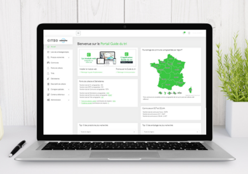 Eurelis Project - Citeo: zakelijke applicatie voor gegevensbeheer