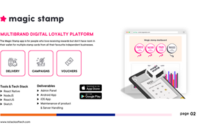 Nstack Softech LLP Project - Magicstamp - Loyaliteitskaarten digitaal gemaakt