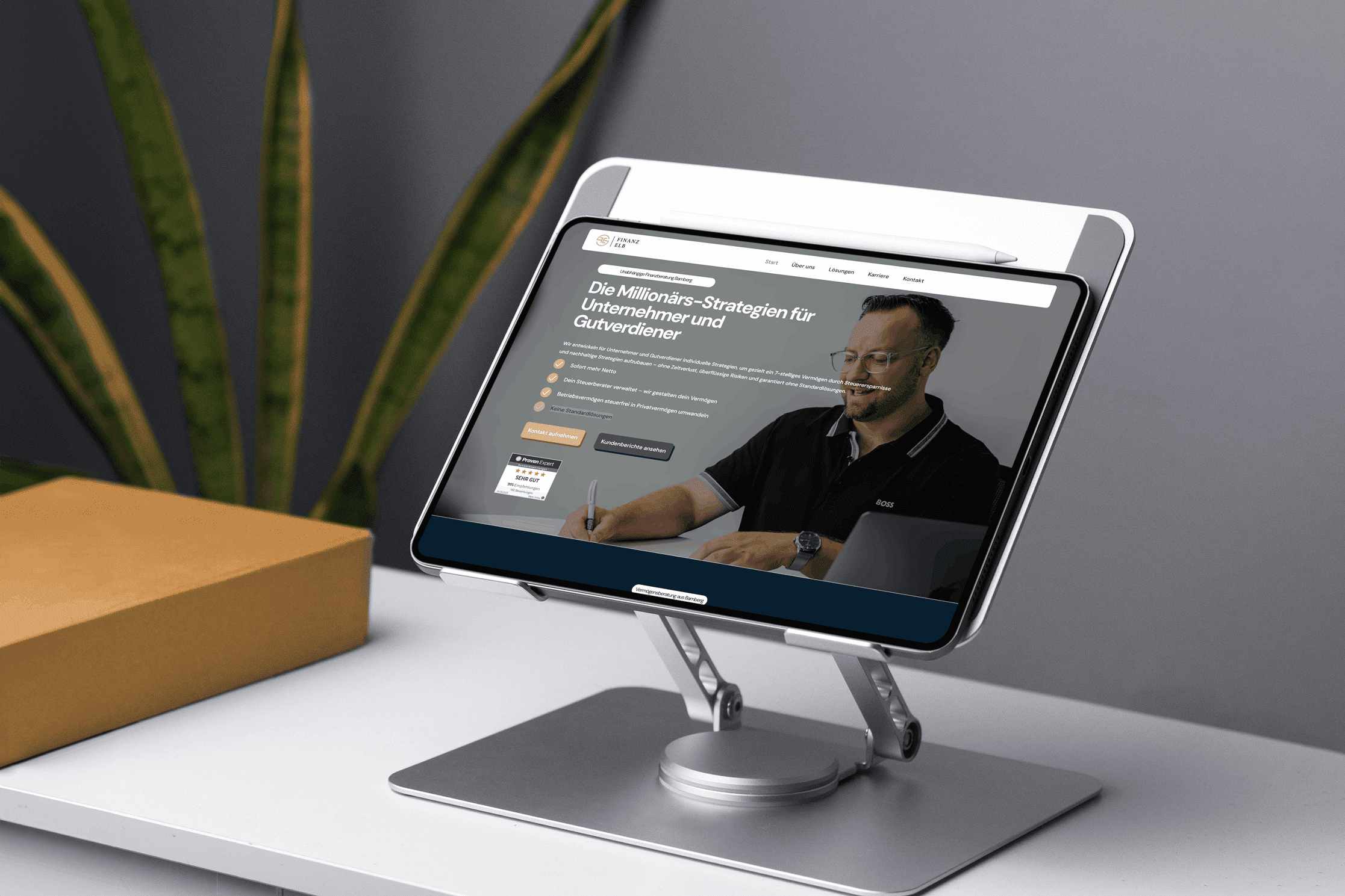 PT-Webdesign Project - Financiële website