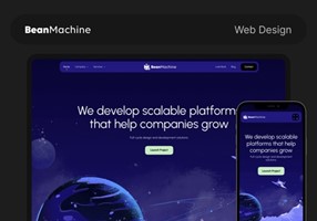 Habitat Project - Webdesign voor Bean Machine