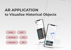 Innowise Project - AR-toepassing voor het visualiseren van historische objecten