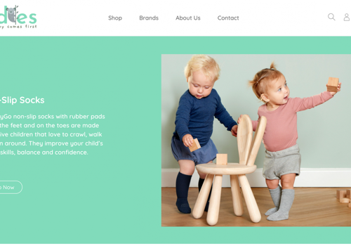 Meta Optimizers Project - E-commercewebsite voor een bedrijf in babyproducten