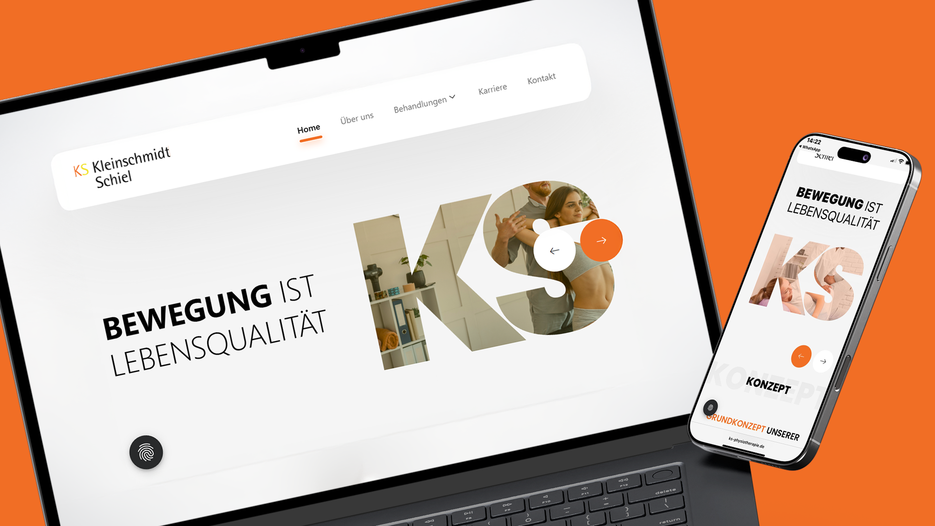 Vanced Media | Webdesign, Online-Marketing, SEO/GEO Project - Website-relaunch voor KS Fysiotherapie