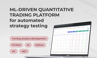 Innowise Project - Door machine learning aangedreven kwantitatief handelsplatform