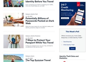 Kegan Quimby Web Design & Development Project - Identity Champion by AAA