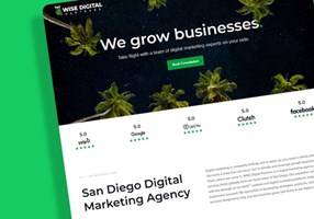 AngleBrackets.io Project - website van Wise Digital Partners