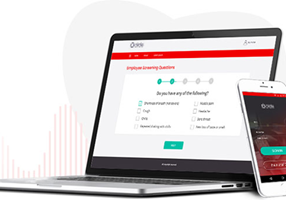 Damco Solutions Project - Oplossing voor COVID-beheer op de werkvloer