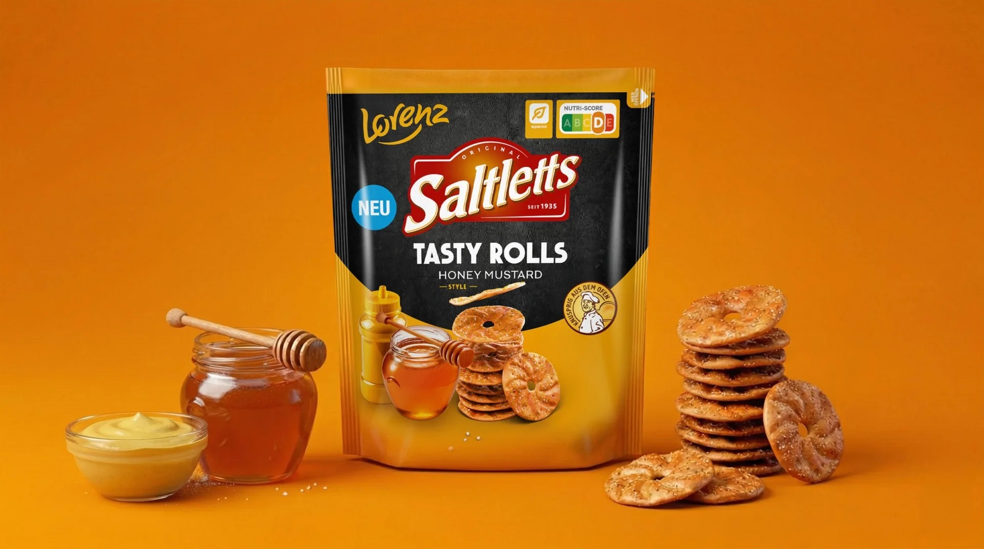 MILK. Food Packaging Design Agentur Project - Verpakkingsontwerp voor Lorenz Tasty Rolls