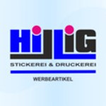 Hillig Stickerei Druckerei Werbeartikel Logo