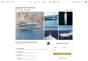 IT Brains Project - X-Stay-Sea, platform voor jachtverhuur en ervaringen