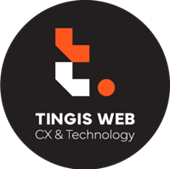 Tingis Web a customer experience (CX) agency: software development and digital marketing π»π Logo