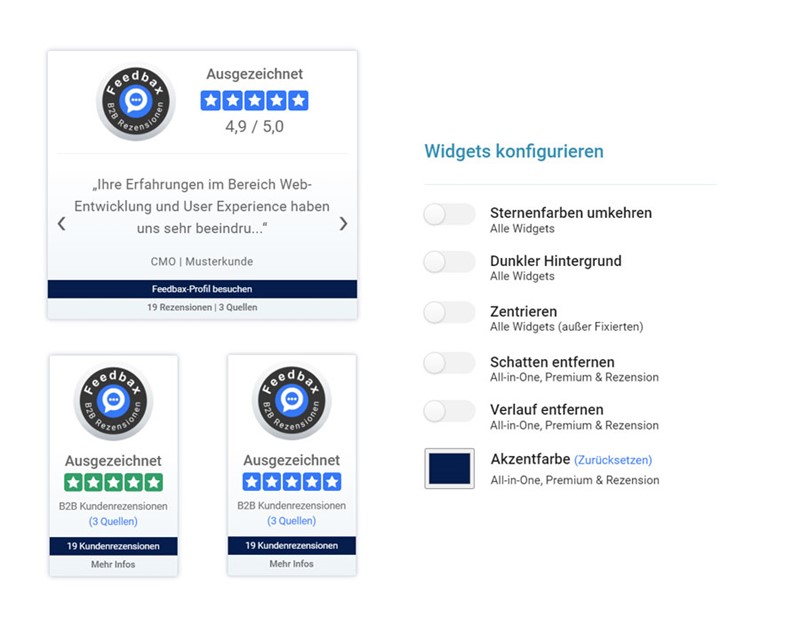Gebruik jullie klantaanbevelingen als visitekaartje op jullie website