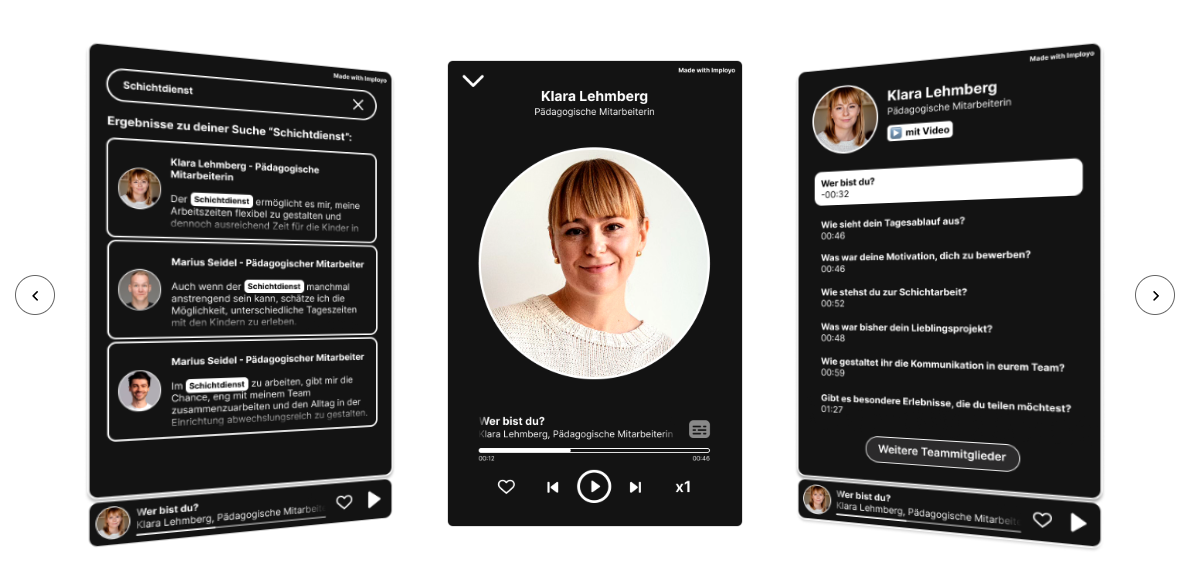 Vanced Media | Webdesign, Online-Marketing, SEO/GEO Project - Employer brandingtool