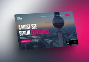 Webfluencer Project - Webdesign en strategie voor de televisietoren van Berlijn