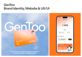 Embacy Project - GenToo: Merkidentiteit, website & UI/UX