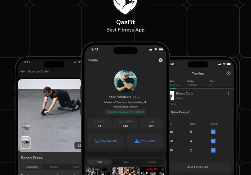 QazFit - De beste fitness-app