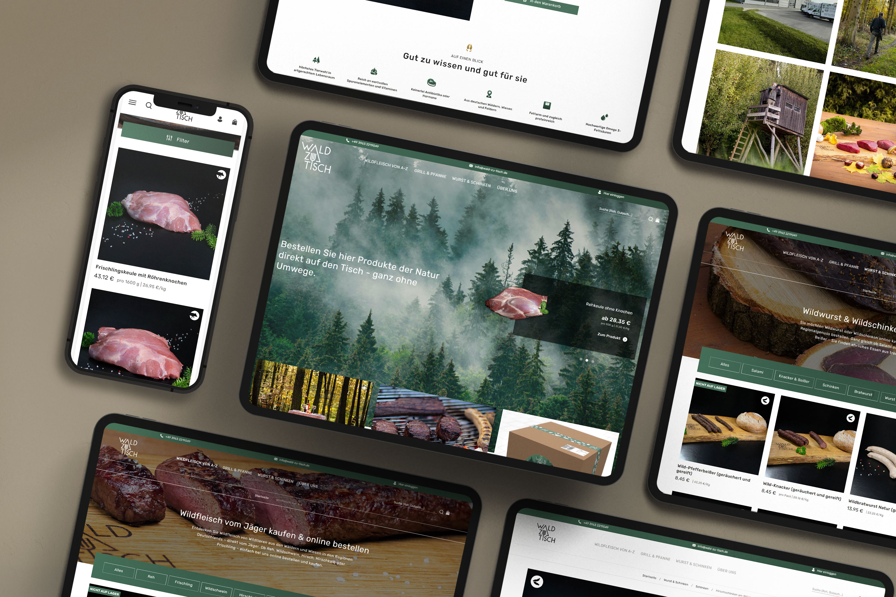 4eck Media | Webdesign & SEO/GEO Project - Online-winkel voor regionale levensmiddelen met gestage omzetgroei